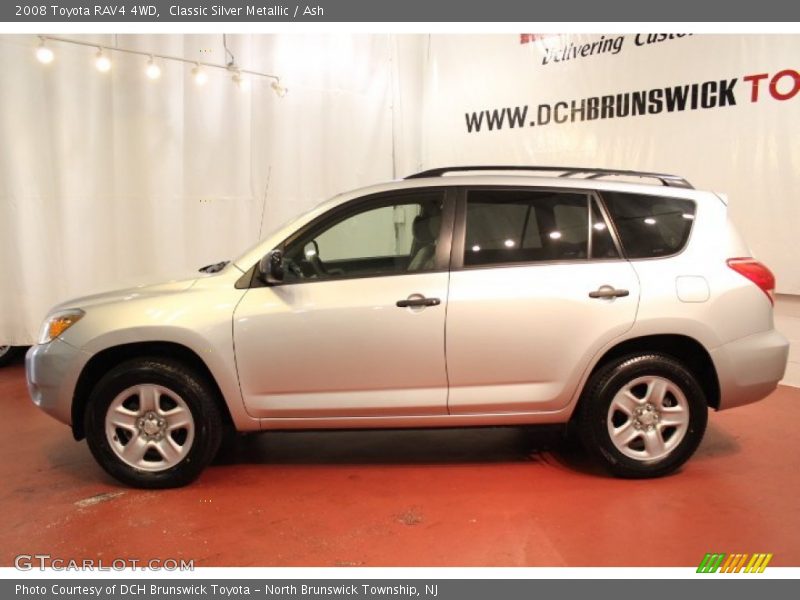 Classic Silver Metallic / Ash 2008 Toyota RAV4 4WD