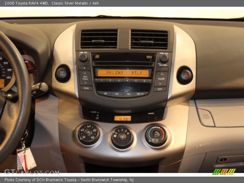 Classic Silver Metallic / Ash 2008 Toyota RAV4 4WD