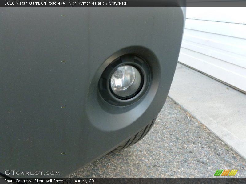 Night Armor Metallic / Gray/Red 2010 Nissan Xterra Off Road 4x4