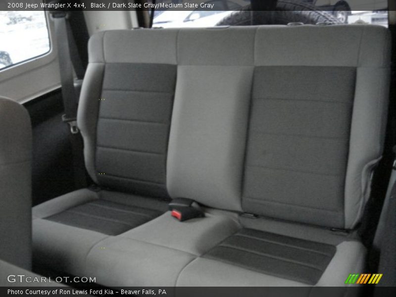 Black / Dark Slate Gray/Medium Slate Gray 2008 Jeep Wrangler X 4x4