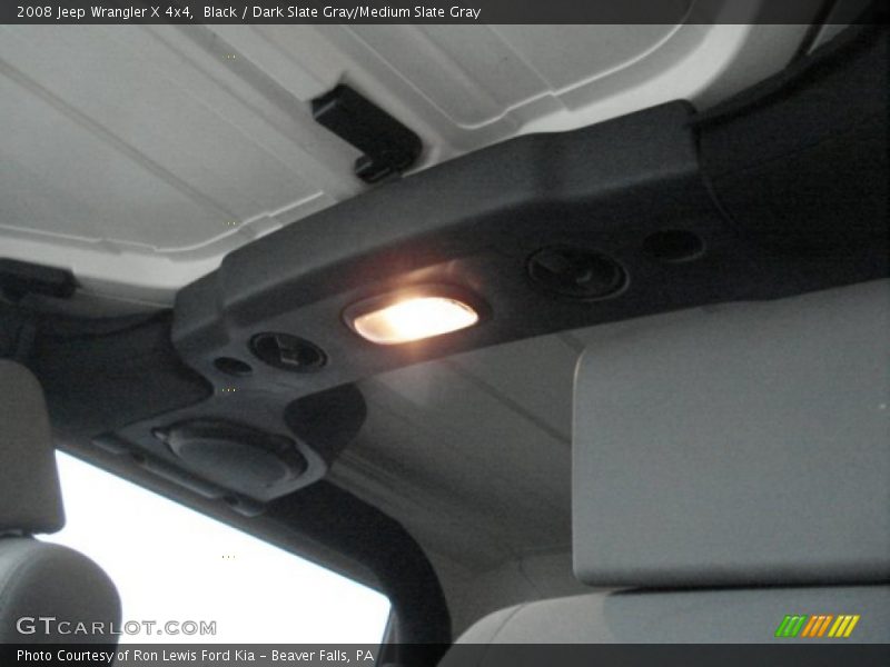 Black / Dark Slate Gray/Medium Slate Gray 2008 Jeep Wrangler X 4x4