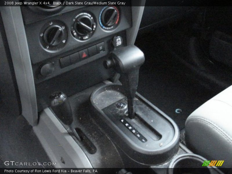 Black / Dark Slate Gray/Medium Slate Gray 2008 Jeep Wrangler X 4x4