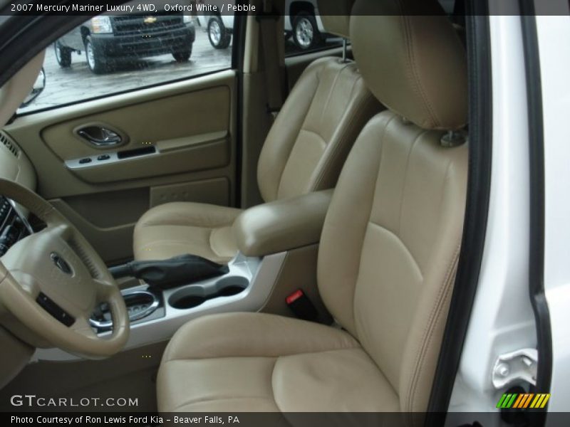 Oxford White / Pebble 2007 Mercury Mariner Luxury 4WD