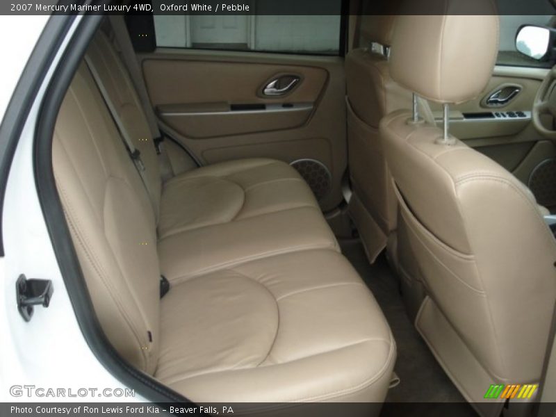 Oxford White / Pebble 2007 Mercury Mariner Luxury 4WD