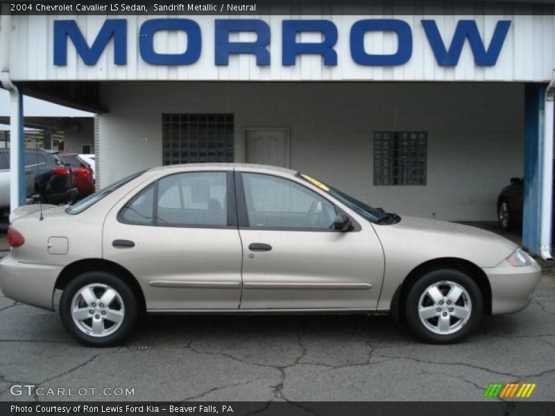 Sandrift Metallic / Neutral 2004 Chevrolet Cavalier LS Sedan