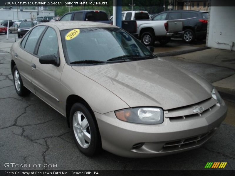 Sandrift Metallic / Neutral 2004 Chevrolet Cavalier LS Sedan