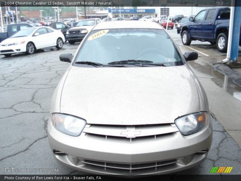 Sandrift Metallic / Neutral 2004 Chevrolet Cavalier LS Sedan