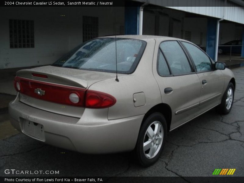 Sandrift Metallic / Neutral 2004 Chevrolet Cavalier LS Sedan