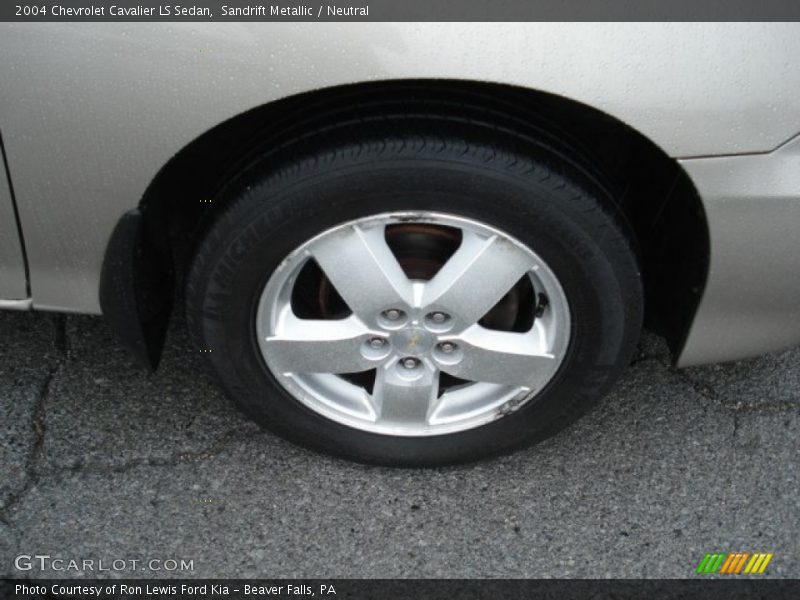 Sandrift Metallic / Neutral 2004 Chevrolet Cavalier LS Sedan