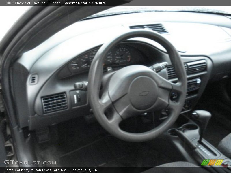 Sandrift Metallic / Neutral 2004 Chevrolet Cavalier LS Sedan