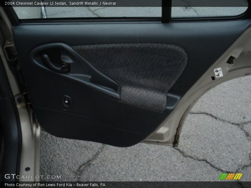 Sandrift Metallic / Neutral 2004 Chevrolet Cavalier LS Sedan