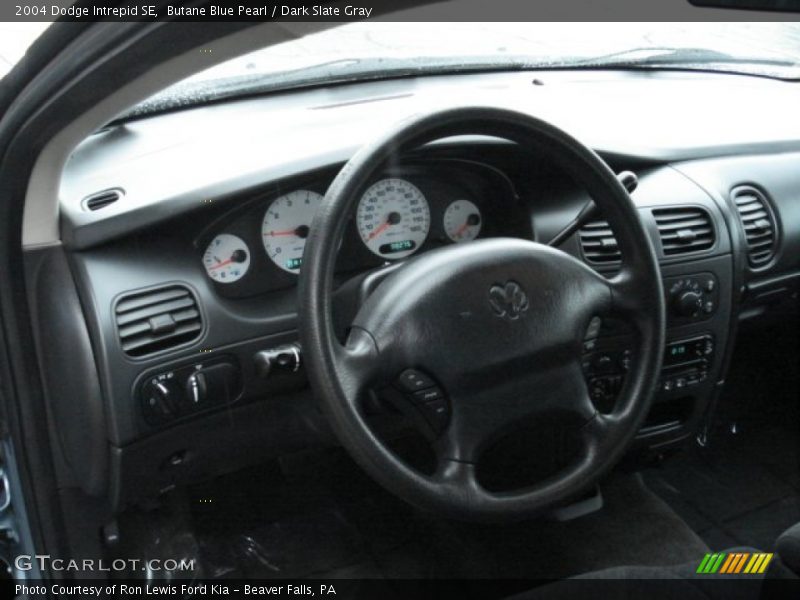 Butane Blue Pearl / Dark Slate Gray 2004 Dodge Intrepid SE