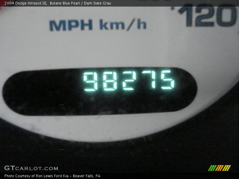 Butane Blue Pearl / Dark Slate Gray 2004 Dodge Intrepid SE