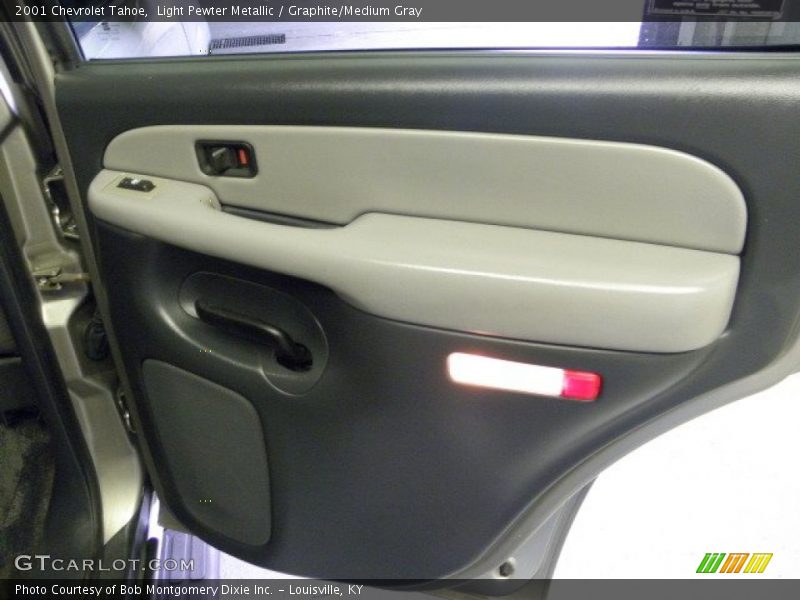 Light Pewter Metallic / Graphite/Medium Gray 2001 Chevrolet Tahoe