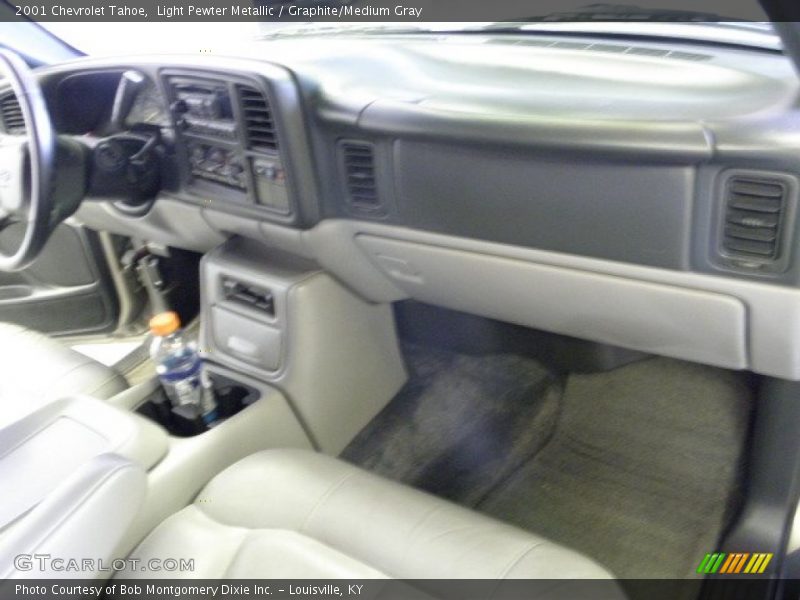 Light Pewter Metallic / Graphite/Medium Gray 2001 Chevrolet Tahoe