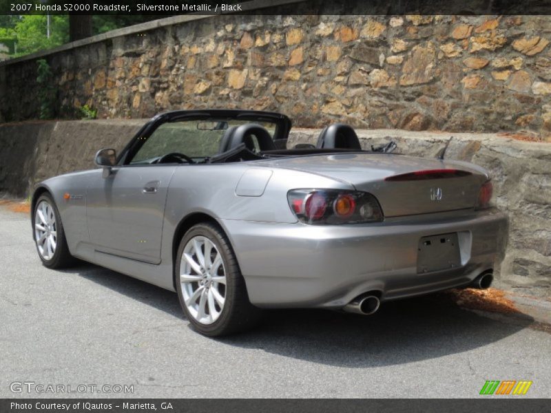 Silverstone Metallic / Black 2007 Honda S2000 Roadster