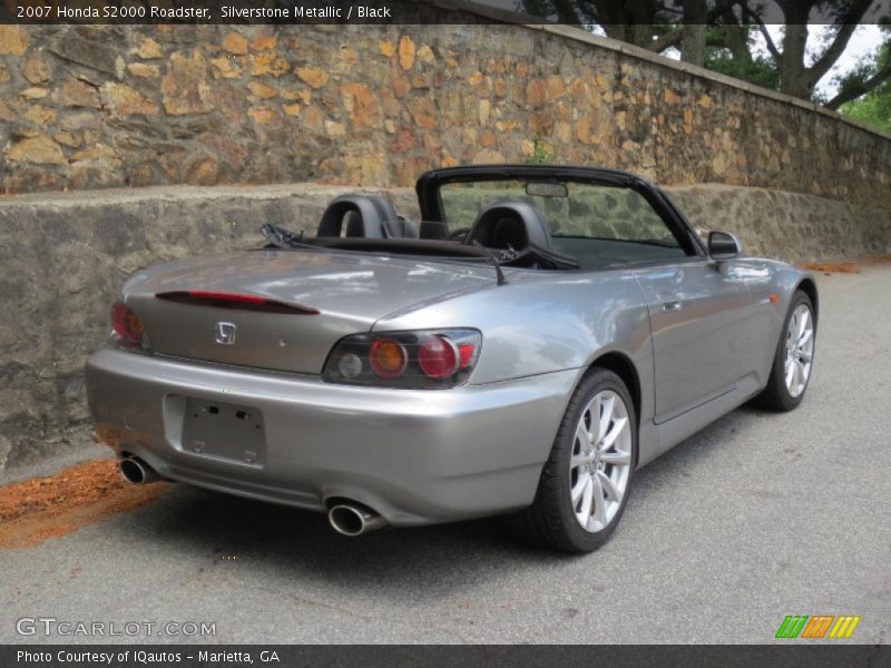 Silverstone Metallic / Black 2007 Honda S2000 Roadster