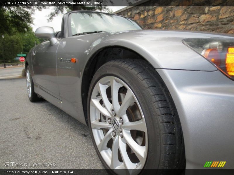 Silverstone Metallic / Black 2007 Honda S2000 Roadster
