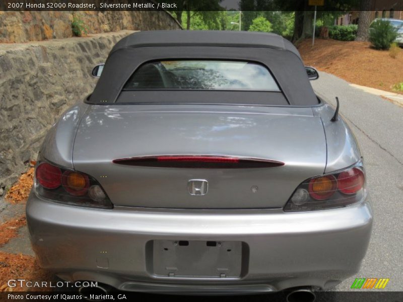Silverstone Metallic / Black 2007 Honda S2000 Roadster