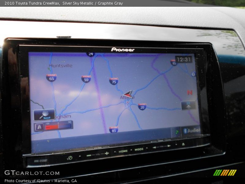 Silver Sky Metallic / Graphite Gray 2010 Toyota Tundra CrewMax
