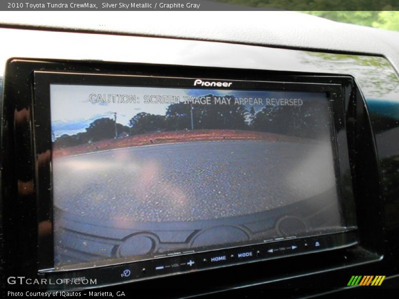 Silver Sky Metallic / Graphite Gray 2010 Toyota Tundra CrewMax