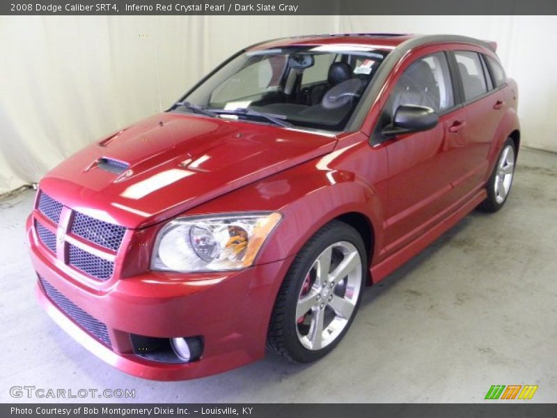 Inferno Red Crystal Pearl / Dark Slate Gray 2008 Dodge Caliber SRT4