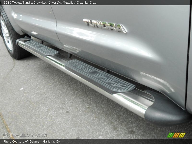 Silver Sky Metallic / Graphite Gray 2010 Toyota Tundra CrewMax