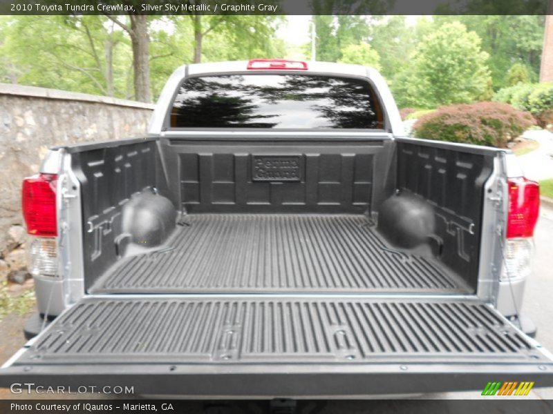Silver Sky Metallic / Graphite Gray 2010 Toyota Tundra CrewMax