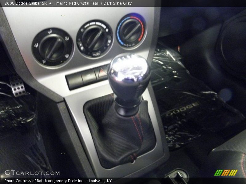 Inferno Red Crystal Pearl / Dark Slate Gray 2008 Dodge Caliber SRT4