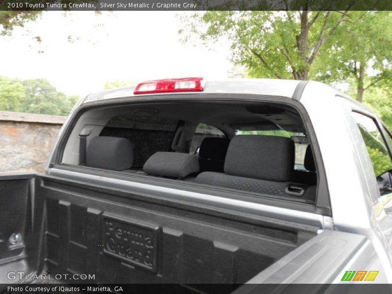 Silver Sky Metallic / Graphite Gray 2010 Toyota Tundra CrewMax