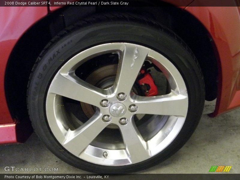 Inferno Red Crystal Pearl / Dark Slate Gray 2008 Dodge Caliber SRT4
