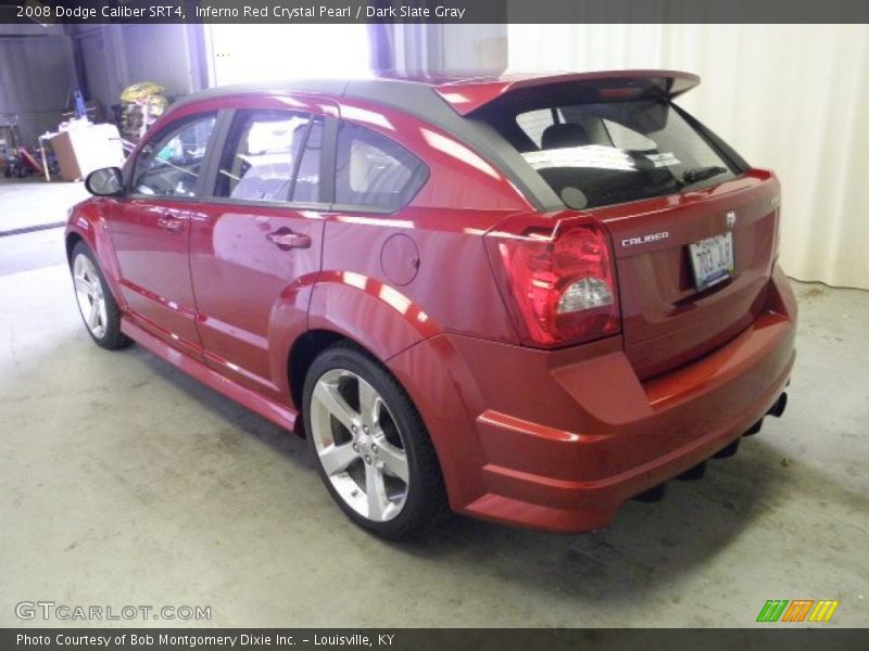 Inferno Red Crystal Pearl / Dark Slate Gray 2008 Dodge Caliber SRT4