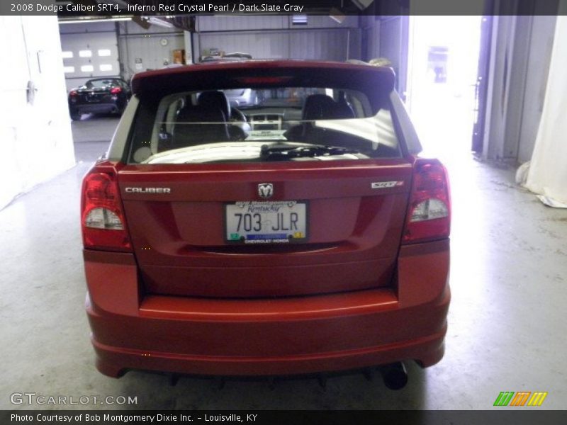 Inferno Red Crystal Pearl / Dark Slate Gray 2008 Dodge Caliber SRT4