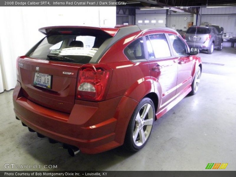 Inferno Red Crystal Pearl / Dark Slate Gray 2008 Dodge Caliber SRT4