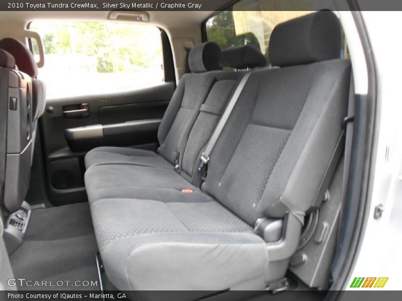 Silver Sky Metallic / Graphite Gray 2010 Toyota Tundra CrewMax