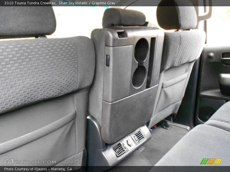 Silver Sky Metallic / Graphite Gray 2010 Toyota Tundra CrewMax