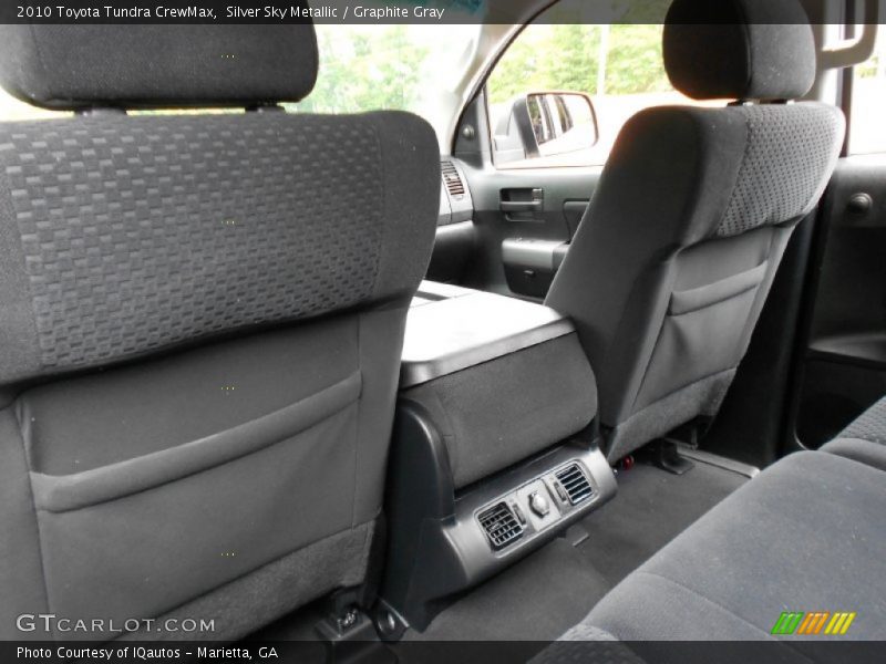Silver Sky Metallic / Graphite Gray 2010 Toyota Tundra CrewMax