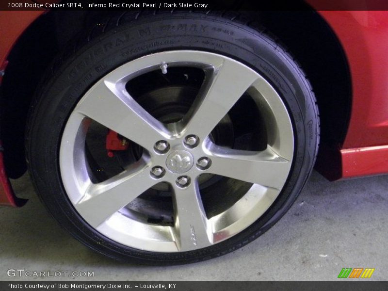Inferno Red Crystal Pearl / Dark Slate Gray 2008 Dodge Caliber SRT4