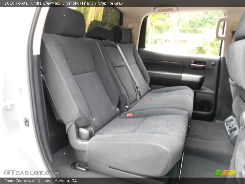 Silver Sky Metallic / Graphite Gray 2010 Toyota Tundra CrewMax
