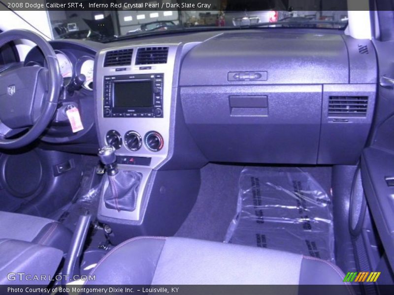 Inferno Red Crystal Pearl / Dark Slate Gray 2008 Dodge Caliber SRT4