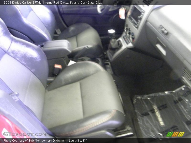 Inferno Red Crystal Pearl / Dark Slate Gray 2008 Dodge Caliber SRT4