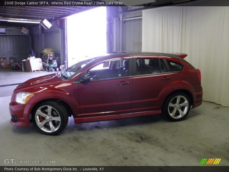 Inferno Red Crystal Pearl / Dark Slate Gray 2008 Dodge Caliber SRT4