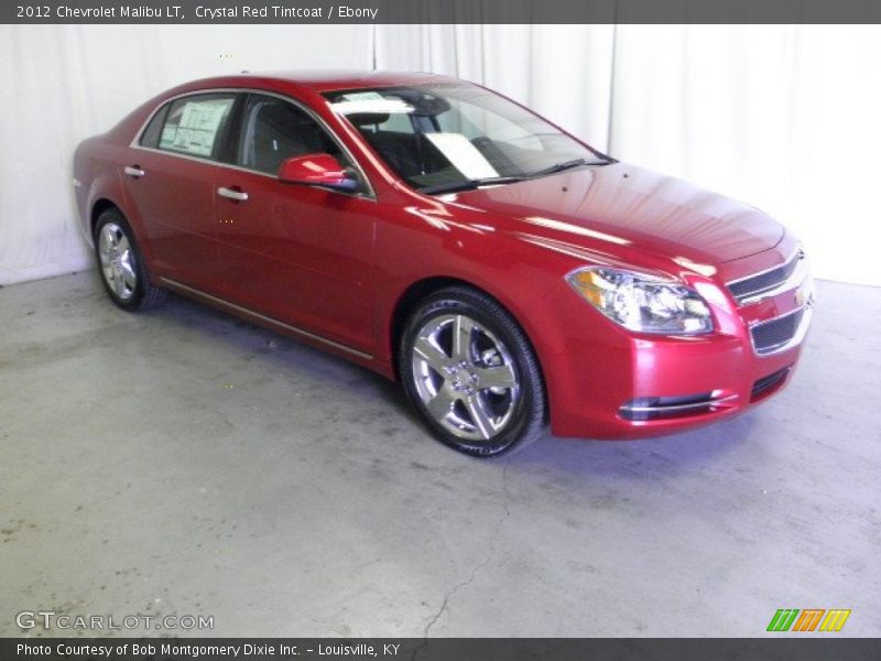 Crystal Red Tintcoat / Ebony 2012 Chevrolet Malibu LT