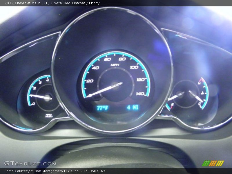 Crystal Red Tintcoat / Ebony 2012 Chevrolet Malibu LT