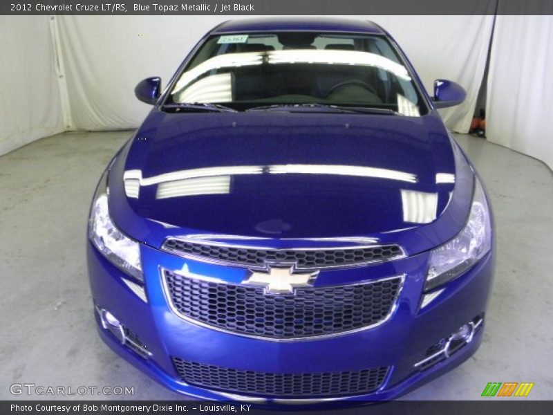 Blue Topaz Metallic / Jet Black 2012 Chevrolet Cruze LT/RS