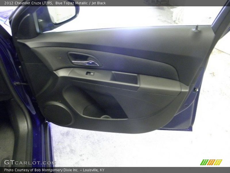 Blue Topaz Metallic / Jet Black 2012 Chevrolet Cruze LT/RS
