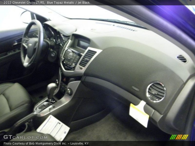 Blue Topaz Metallic / Jet Black 2012 Chevrolet Cruze LT/RS