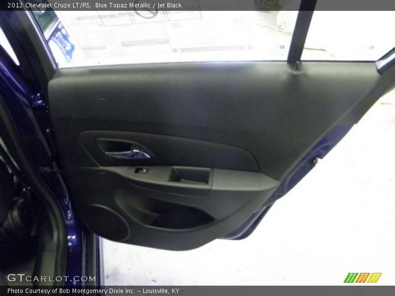 Blue Topaz Metallic / Jet Black 2012 Chevrolet Cruze LT/RS