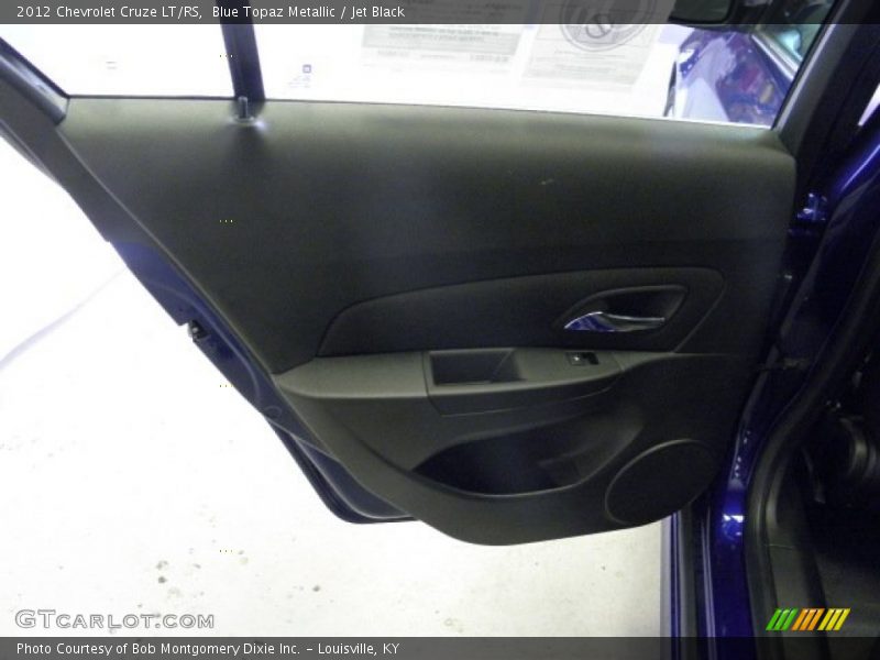 Blue Topaz Metallic / Jet Black 2012 Chevrolet Cruze LT/RS