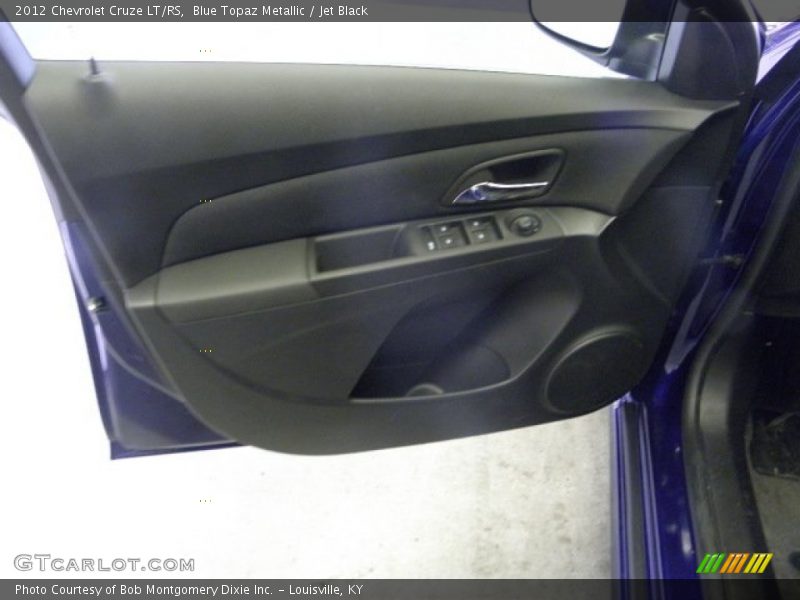 Blue Topaz Metallic / Jet Black 2012 Chevrolet Cruze LT/RS